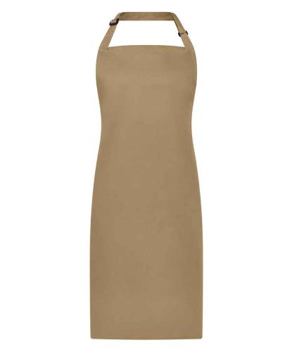 Brand Lab Adjustable Bib Apron - KHA - ONE